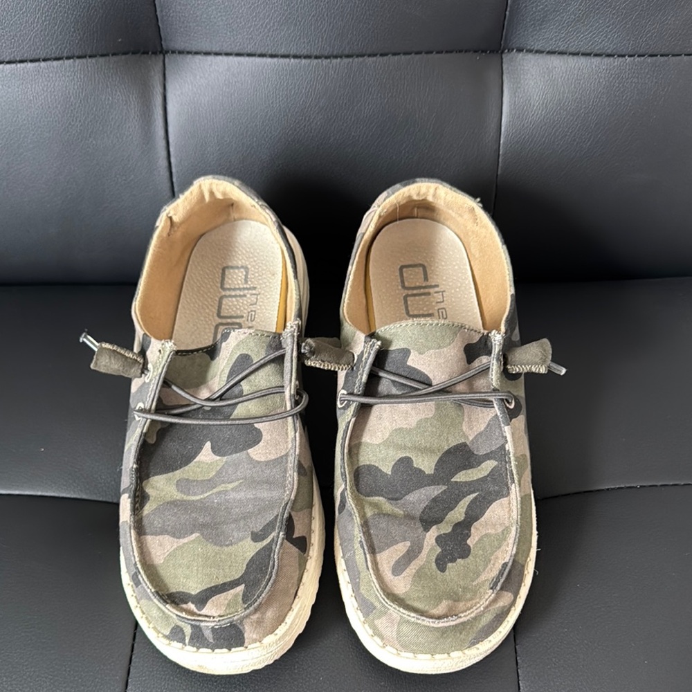Hey Dude Women’s Camo Shoes